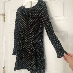 Black and grey Tunic